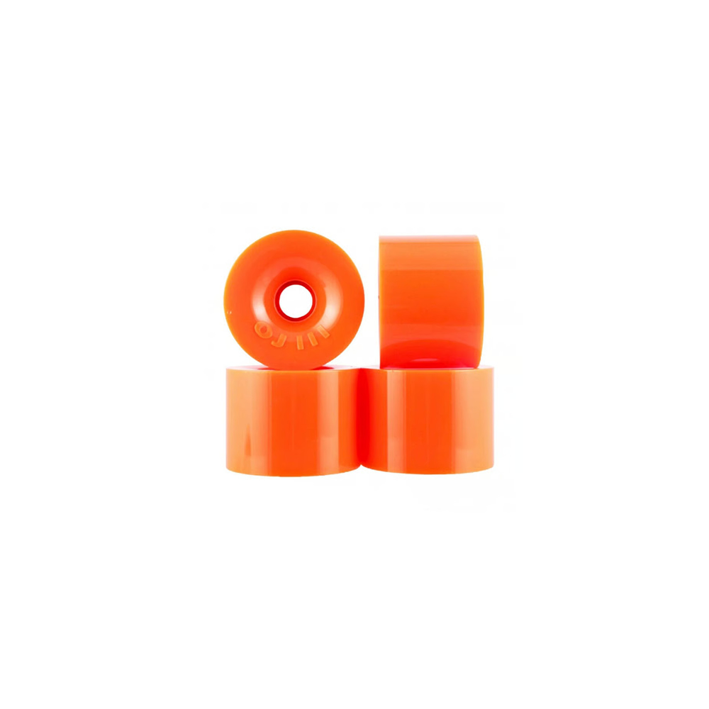 Super Juice Skateboard Wheels 75mm Thunder Orange 78a OJ