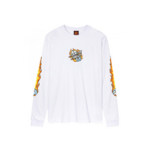 Încarcă imaginea în vizualizatorul Galerie, Santa Cruz Long Sleeve T-Shirt Flaming Dice Dot
