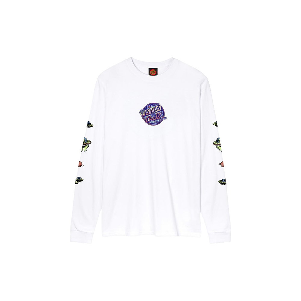 Santa Cruz Long Sleeve T-Shirt Winkowski Dope Planet 2 Dots