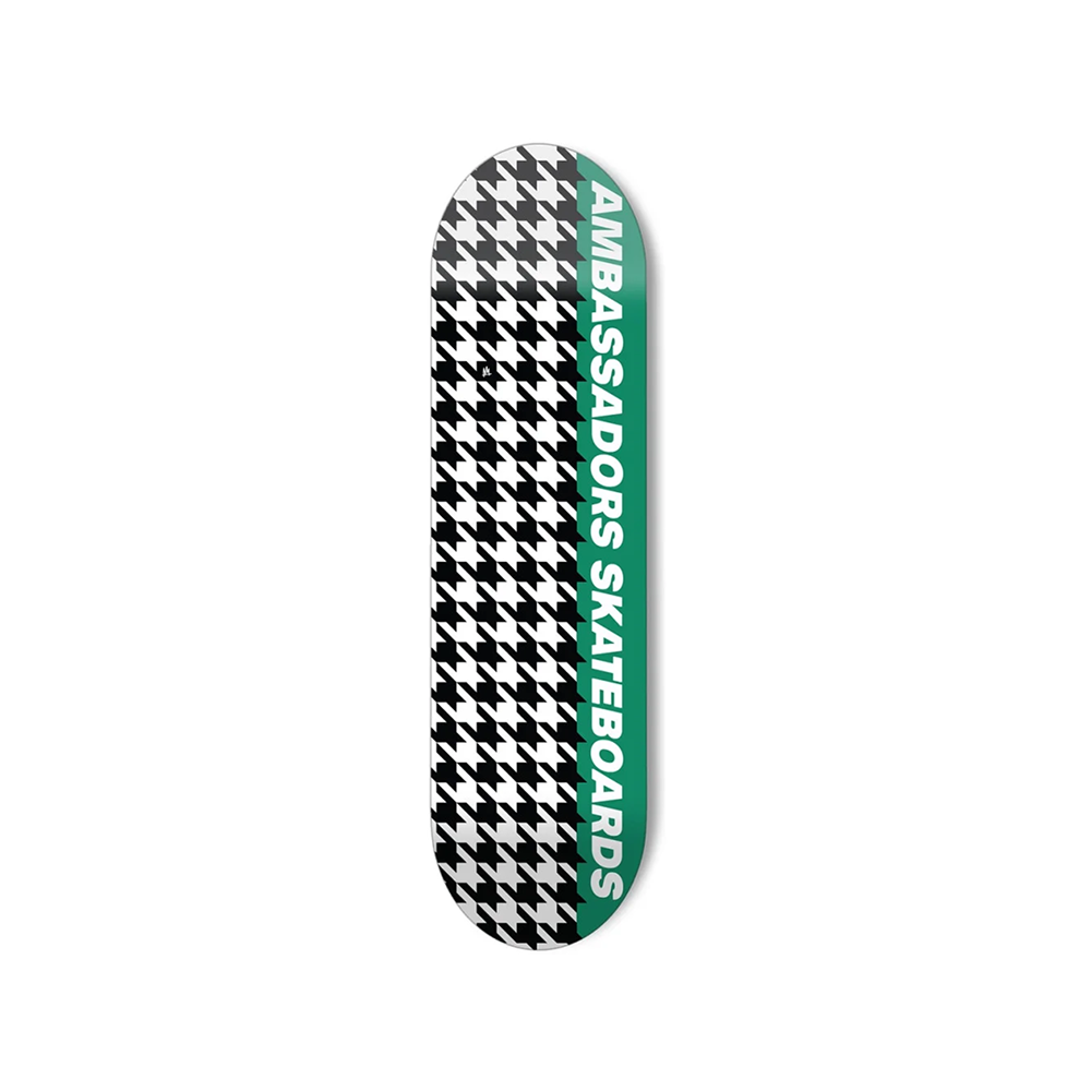 Skateboard Ambassadors Cock Green Deck 8.25