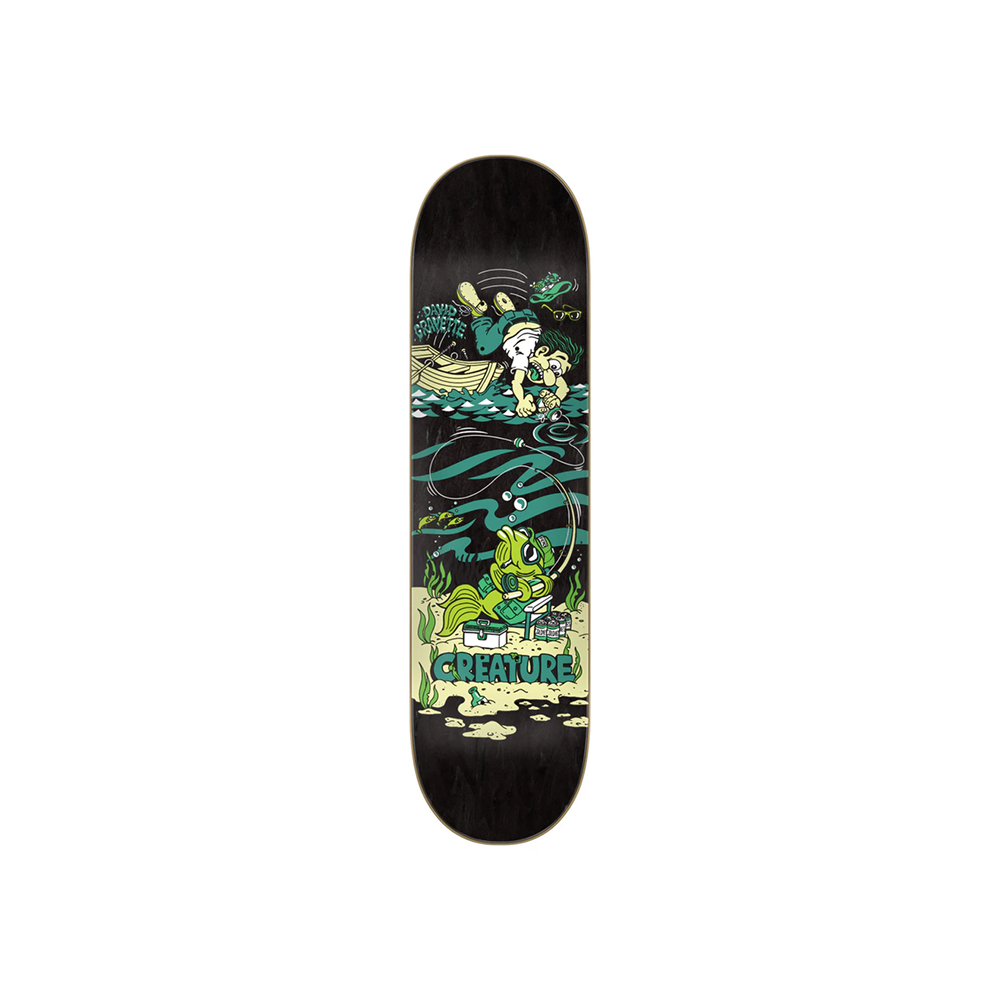 Skateboard Creature Gravette Lures Deck 8.3