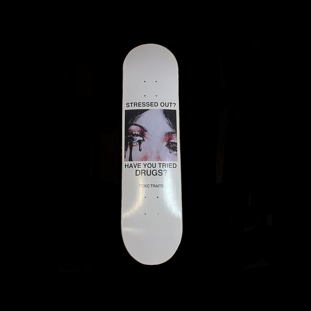 Skateboard STRESSED OUT? Deck 8.5