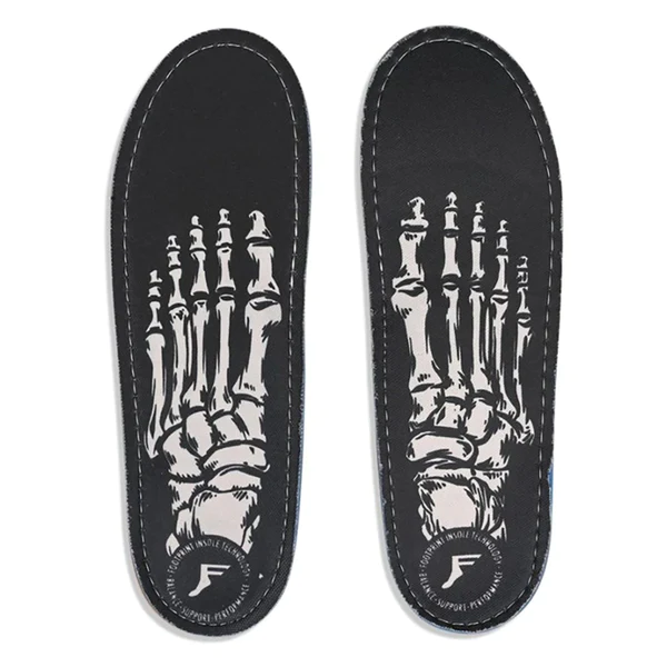 Footprint Kingfoam Orthotic Insoles Skeleton Black