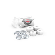 Încarcă imaginea în vizualizatorul Galerie, Gume skateboard Independent Cylinder Super Soft albe
