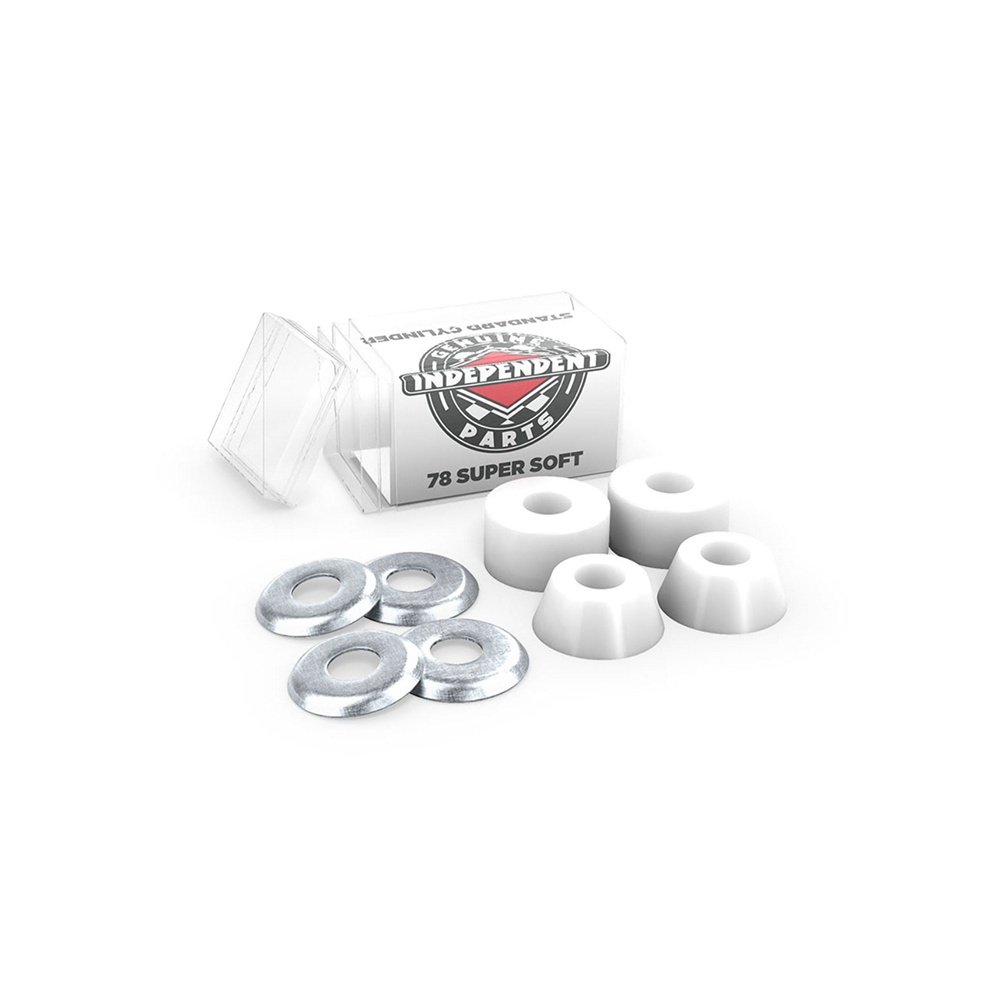 Gume skateboard Independent Cylinder Super Soft albe