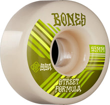 Load image into Gallery viewer, Bones STF V4 Wide Retros Wheels 53mm 99a

